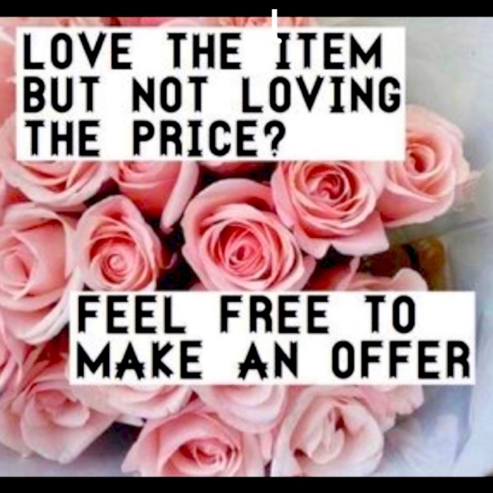Offers welcome!💓